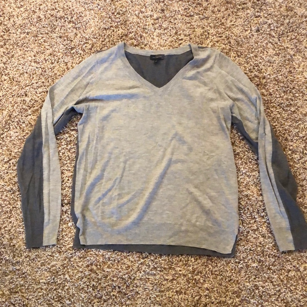 Color block sweater